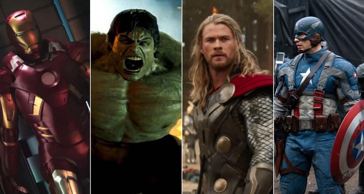 Iron Man, Thor, Superhjältar, Batman, Hulk, Scarlett Johansson, Marvel